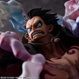 Monkey D. Luffy (Gear 4 "Bounce-Man") Figure Portrait.Of.Pirates "SA-MAXIMUM" 10th LIMITED Ver. - ONE PIECE - Authentic Japanese MegaHouse Figure 