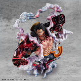 Monkey D. Luffy (Gear 4 "Bounce-Man") Figure Portrait.Of.Pirates "SA-MAXIMUM" 10th LIMITED Ver. - ONE PIECE - Authentic Japanese MegaHouse Figure 