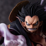 Monkey D. Luffy (Gear 4 "Bounce-Man") Figure Portrait.Of.Pirates "SA-MAXIMUM" 10th LIMITED Ver. - ONE PIECE - Authentic Japanese MegaHouse Figure 