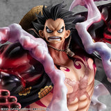 Monkey D. Luffy (Gear 4 "Bounce-Man") Figure Portrait.Of.Pirates "SA-MAXIMUM" 10th LIMITED Ver. - ONE PIECE - Authentic Japanese MegaHouse Figure 