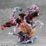 Monkey D. Luffy (Gear 4 "Bounce-Man") Figure Portrait.Of.Pirates "SA-MAXIMUM" 10th LIMITED Ver. - ONE PIECE - Authentic Japanese MegaHouse Figure 