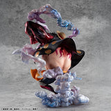 Monkey D. Luffy (Gear 4 "Bounce-Man") Figure Portrait.Of.Pirates "SA-MAXIMUM" 10th LIMITED Ver. - ONE PIECE - Authentic Japanese MegaHouse Figure 