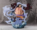 Monkey D. Luffy Gear 4 Figuarts ZERO Chou Gekisen Figure Three Captains Onigashima Monster Battle - ONE PIECE - Authentic Japanese Bandai Namco Figure 