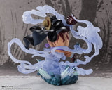 Monkey D. Luffy Gear 4 Figuarts ZERO Chou Gekisen Figure Three Captains Onigashima Monster Battle - ONE PIECE - Authentic Japanese Bandai Namco Figure 