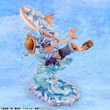 Monkey D. Luffy (Gear 5) Figure Portrait.Of.Pirates "Evolutionary History" - ONE PIECE - Authentic Japanese MegaHouse Figure 