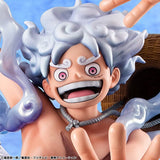 Monkey D. Luffy (Gear 5) Figure Portrait.Of.Pirates "Evolutionary History" - ONE PIECE - Authentic Japanese MegaHouse Figure 