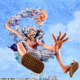 Monkey D. Luffy (Gear 5) Figure Portrait.Of.Pirates "Evolutionary History" - ONE PIECE - Authentic Japanese MegaHouse Figure 