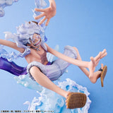 Monkey D. Luffy (Gear 5) Figure Portrait.Of.Pirates "Evolutionary History" - ONE PIECE - Authentic Japanese MegaHouse Figure 