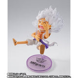 Monkey D. Luffy Gear 5 Figure World Collectible x S.H.Figuarts - ONE PIECE - Authentic Japanese Bandai Namco Figure 