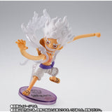 Monkey D. Luffy Gear 5 Figure World Collectible x S.H.Figuarts - ONE PIECE - Authentic Japanese Bandai Namco Figure 