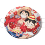 Monkey D. Luffy Hologram Birthday Can Badge (5.5) - ONE PIECE - Authentic Japanese Shueisha/Viz Media Pin 