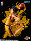 Monkey D. Luffy (LOS ANGELES LAKERS Ver.) S.H.Figuarts Figure - ONE PIECE x NBA - Authentic Japanese Bandai Namco Figure 