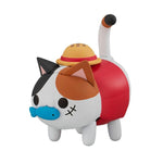 Monkey D. Luffy MEGA CAT PROJECT Figure Walking Nyan Piece Nyan! - ONE PIECE - Authentic Japanese MegaHouse Figure 