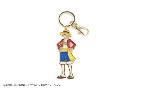 Monkey D. Luffy (New World Ver.) Stained Glass Style Keychain - ONE PIECE - Authentic Japanese TAPIOCA Keychain 
