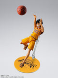 Monkey D. Luffy S.H.Figuarts Figure LOS ANGELES LAKERS ver. - ONE PIECE × NBA - Authentic Japanese Bandai Namco Figure 