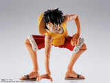 Monkey D. Luffy S.H.Figuarts Figure "Summit War of Marineford" - ONE PIECE - Authentic Japanese Bandai Namco Figure 