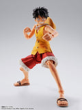 Monkey D. Luffy S.H.Figuarts Figure "Summit War of Marineford" - ONE PIECE - Authentic Japanese Bandai Namco Figure 