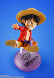 Monkey D. Luffy World Collectable Figure x S.H.Figuarts - ONE PIECE - Authentic Japanese Bandai Namco Figure 