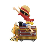 Monkey D. Luffy World Collectible Figure Mugiwara Store ALL ABOARD！- ONE PIECE - Authentic Japanese TOEI ANIMATION Figure 