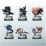 Monster Hunter Mini Acrylic Stand Collection - Monster Hunter 20th Anniversary (1Pcs/Random) - Authentic Japanese movic Acrylic Stand 