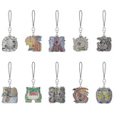 Monster Icon Metal Keychain - Monster Hunter Wilds (10Pcs/BOX) - Authentic Japanese Capcom Keychain 