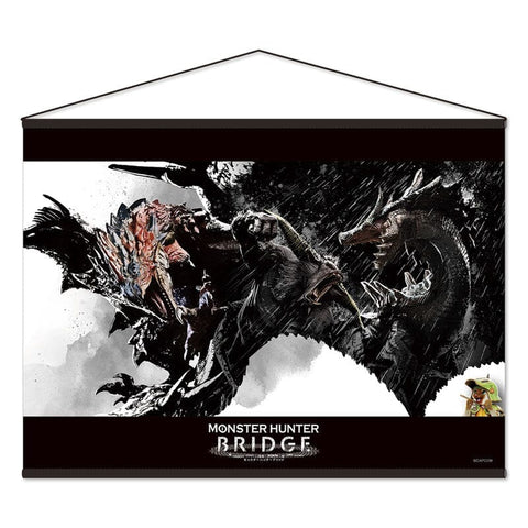 Monster Wall Art Tapestry - Monster Hunter Bridge - Authentic Japanese Capcom Household Accessory (plastic) 