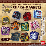 Monsters Character Magnets - Monster Hunter 20th Anniversary (14Pcs/BOX) - Authentic Japanese Bandai Namco Pin 