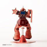 MS-06S Char's Zaku II 3D puzzle Paper Art si-gu-mi PRO - Mobile Suit Gundam - Authentic Japanese Azone Model kit 