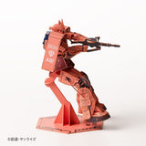MS-06S Char's Zaku II 3D puzzle Paper Art si-gu-mi PRO - Mobile Suit Gundam - Authentic Japanese Azone Model kit 