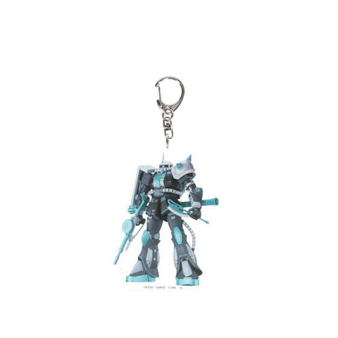 MS-06S Zaku II (Miku Ver.) Acrylic Keychain - Gundam 45th Anniversary x Hatsune Miku - Authentic Japanese Bandai Namco Keychain 