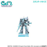 MS-06S Zaku II (Miku Ver.) Acrylic Stand Standard Size - Gundam 45th Anniversary x Hatsune Miku - Authentic Japanese Bandai Namco Acrylic Stand 