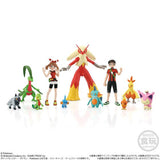 Mudkip & Marshtomp & Skitty Pokémon Scale World Figure Hoenn Region 27 - Authentic Japanese Bandai Namco Figure 
