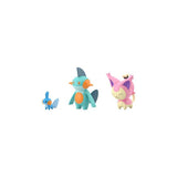 Mudkip & Marshtomp & Skitty Pokémon Scale World Figure Hoenn Region 27 - Authentic Japanese Bandai Namco Figure 