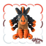 Mudsdale Plush Pokémon fit - Authentic Japanese Pokémon Center Plush 