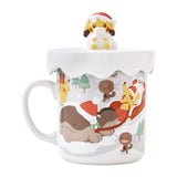 Mug with Lid "Getting Ready for Christmas!" - Authentic Japanese Pokémon Center Merch 
