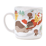 Mug with Lid "Getting Ready for Christmas!" - Authentic Japanese Pokémon Center Merch 