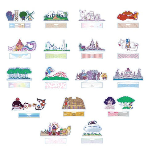 MUGIWARA STORE HARAJUKU Acrylic Stand Collection - ONE PIECE (1Pcs/Random) - Authentic Japanese TOEI ANIMATION Acrylic Stand 