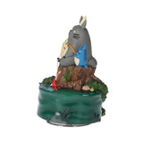 Music Box Figure: Totoro and Friends' Fishing Day - My Neighbor Totoro - Authentic Japanese Benelic Figure 
