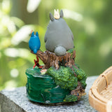 Music Box Figure: Totoro and Friends' Fishing Day - My Neighbor Totoro - Authentic Japanese Benelic Figure 