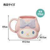 My Melody Ceramic Die-cut Mug - Sanrio Characters - Authentic Japanese Skater Mug (ceramic) 
