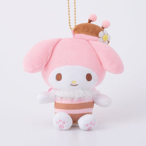 My Melody Hachi-san Munyugurumi Mascot - Sanrio Characters - Authentic Japanese KThingS Mascot Plush Keychain 