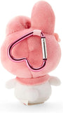 My Melody Mini Mascot Plush With Heart Key Ring - Sanrio Characters - Authentic Japanese Sanrio Mascot Plush Keychain 