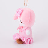 My Melody Munyugurumi Mascot Plush Tomo-kyun! - Sanrio Characters - Authentic Japanese Sanrio Mascot Plush Keychain 