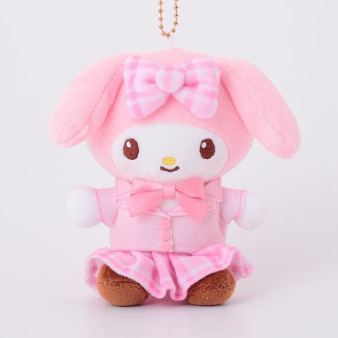 My Melody Munyugurumi Mascot Plush Tomo-kyun! - Sanrio Characters - Authentic Japanese Sanrio Mascot Plush Keychain 
