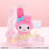 My Melody Plush & Acrylic Stand Display Set - My Hero Academia - Authentic Japanese SEGA Plush 