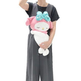 My Melody Plush Cushion Suyasuya Sleeping Pillow Ribbon - Sanrio Characters - Authentic Japanese Sanrio Plush 