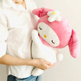 My Melody Plush Cushion Suyasuya Sleeping Pillow - Sanrio Characters - Authentic Japanese Sanrio Plush 