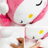 My Melody Plush Cushion Suyasuya Sleeping Pillow - Sanrio Characters - Authentic Japanese Sanrio Plush 