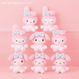 My Melody Trading Munyugurumi Mascot Plush Collection - Sanrio Characters (1Pcs/Random) - Authentic Japanese KThingS Mascot Plush Keychain 