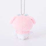 My Melody Trading Munyugurumi Mascot Plush Collection - Sanrio Characters (1Pcs/Random) - Authentic Japanese KThingS Mascot Plush Keychain 